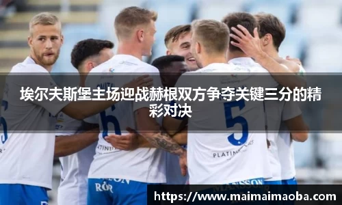 埃尔夫斯堡主场迎战赫根双方争夺关键三分的精彩对决